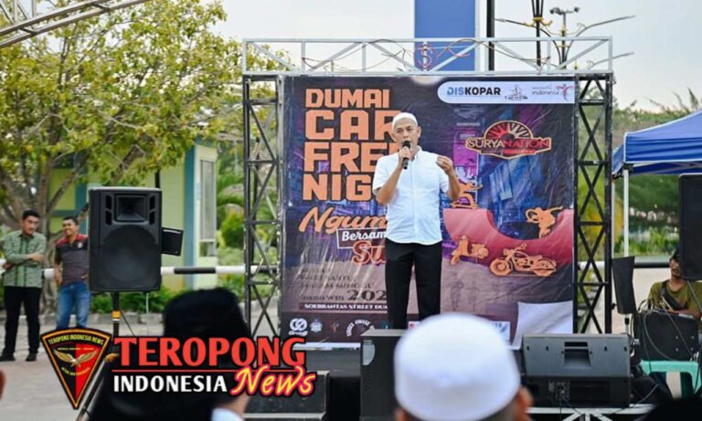 Pemkot Dumai Fasilitasi Buka Gerai Pasar Ramadhan Sekaligus Car Free Night Para Pelaku Usaha UMKM