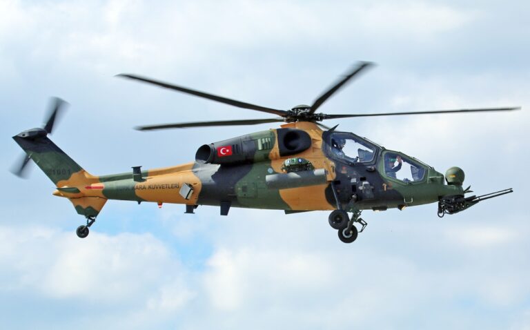 Helikopter Tempur TAI T129 ATAK: Kekuatan Udara Turki yang Mengagumkan